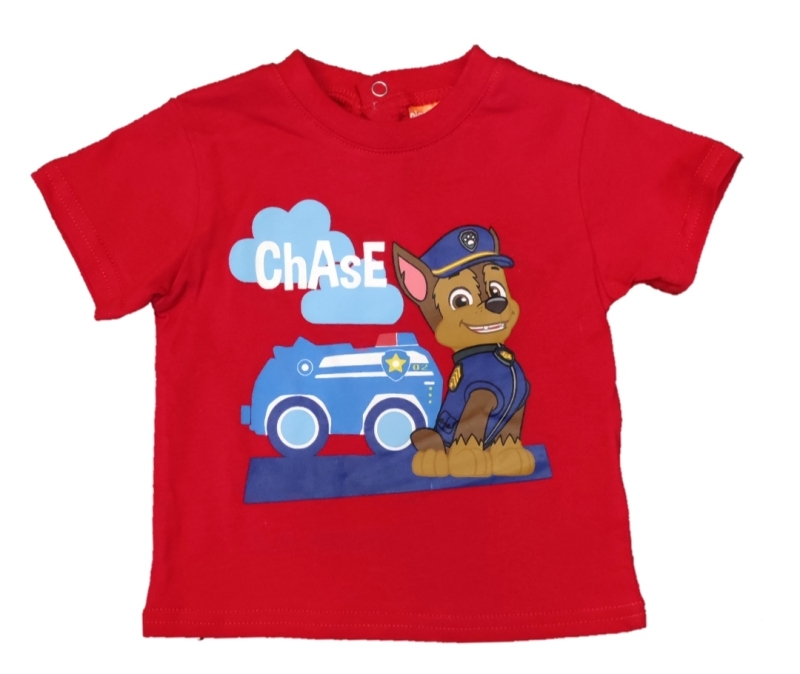 PAW Patrol Baby T-Shirt für Jungen Rot